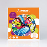 Kit Pintar con Arenas Reloj de Pared Gato Arenart