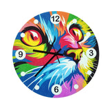 Kit Pintar con Arenas Reloj de Pared Gato Arenart