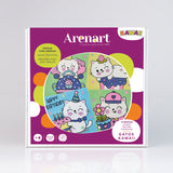 Kit Pintar con Arenas Gatos Kawaii Arenart