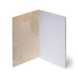 libreta a5 con hojas en blanco travel legami