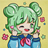 Kit Pintar con Arenas Kawaii Girls 2 Arenart