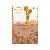 rompecabezas 3D robotime orange tulip