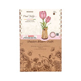 caja rompecabezas 3D tulipán rosa robotime