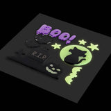 set pegatinas halloween ventana BOO! legami
