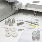 accesorios incluidos con la Alfa Overlock 8712