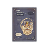 caja mechanical music box robotime