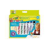 Set 12 Rotuladores Lavables MiniKids Crayola
