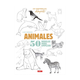 Cuaderno del dibujante Animales con 50 modelos paso a paso