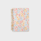 cuaderno de flores A5 cuadricula
