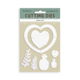 Troquel Cutting Dies A6 Corazón de Madera Stamperia
