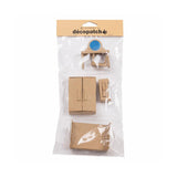 set decopatch habitacion competa piezas papel mache
