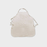 delantal blanco algodón personalizable layers of