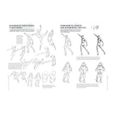 Libro de dibujo anatómico para dominar el movimiento y la expresión