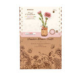 caja puzzle 3D robotime clavel rosa