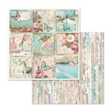 Bloc Scrapbooking 10 Hojas Wonderland 12x12 Stamperia