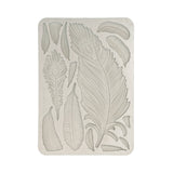molde silicona plumas stamperia