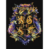 pintar por numeros hogwarts escudo casas harry potter