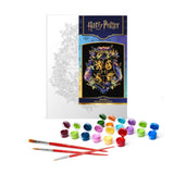 HARRY POTTER PINTAR POR NUMEROS HOGWARTS ESCUDO