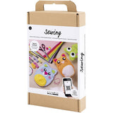 Proyecto de costura infantil en fieltro con el kit Creativ, manualidades creativas y fáciles