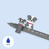 legami friends fur ever bulldog boligrafo borrable legami