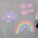 manualidades infantiles con tiza layers of