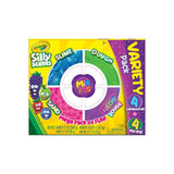 crayola variety pack silly scents sand slime dough and neon dough