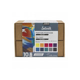 pebeo set pinturas setilk 45ml 10 botes