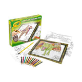 Pizarra Luminosa para Colorear Dinosaurios Crayola