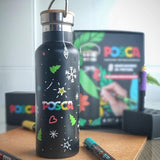 Set Posca + Termo Exclusivo Milbby