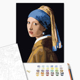 Pintar por Números La Joven De La Perla Ideyka