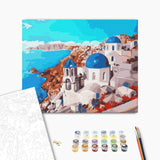 Pintar por Números Santorini Ideyka