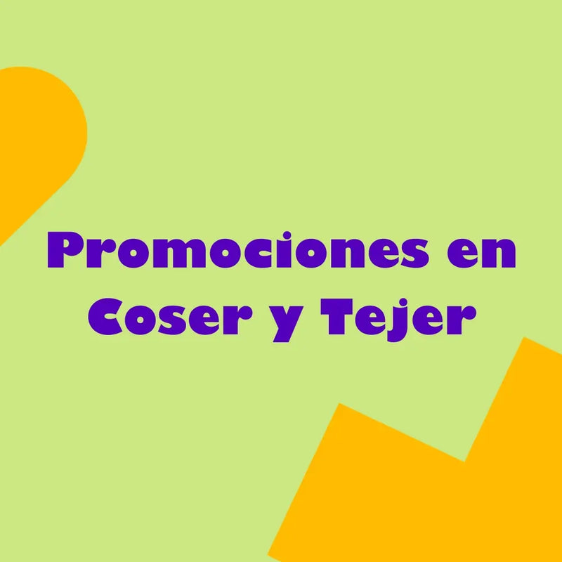 Promociones y ofertas especiales en kits, ovillos y materiales para manualidades de tejido