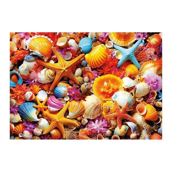 Puzzle 1000 piezas Collage de Conchas Educa