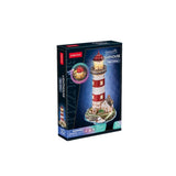 Puzzle 3D Faro Con Luz LED Night Edition