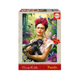 Puzzle 1000 piezas El Jardín de la Vida, Frida Kahlo Educa