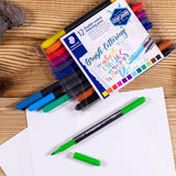 Estuche 12 Rotuladores Lettering Staedtler