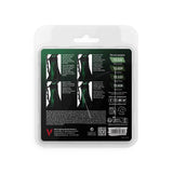 set 4 colores acrilicos verde vallejo game color