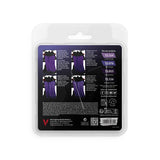 set acrilicos game color purpuras 4 unidades