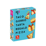 taco gorro tarta regalo pizza juego de mesa lúdilo