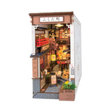 book nook sakura wine alley robotime