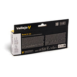 vallejo air model pintura de aerógrafo 8 colores basicos