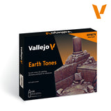 pintura modelismo acrilicos earth tones vallejo model