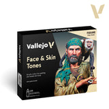 vallejo model color acrílicos en tonos carne para figuras y modelismo
