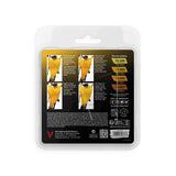 set 4 pinturas acrílicas color amarillo vallejo game color