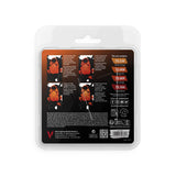 vallejo game color set 4 acrilicos tonos naranjas