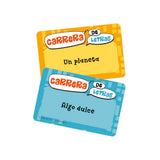 juego carrera de etras de la marca lúdilo