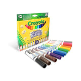 Estuche 12 Rotuladores Maxi Punta Súper Lavables Crayola (1)