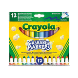 Estuche 12 Rotuladores Maxi Punta Súper Lavables Crayola