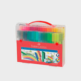 Maletín 80 Rotuladores Connector Faber Castell