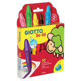 Caja 10 Ceras + Sacapuntas GIOTTO BE-BÈ (1)